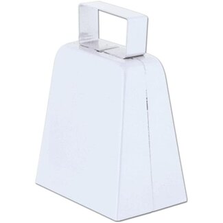 Cowbell White 4 inch by Bestile