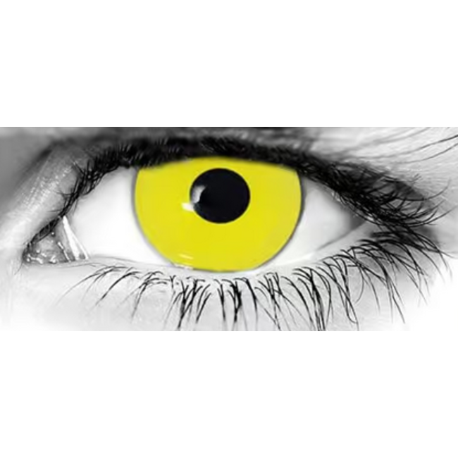 Zombie Yellow Contact Lenses