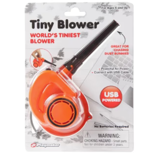 Worlds Tiniest USB Leaf Blower by Playmakers