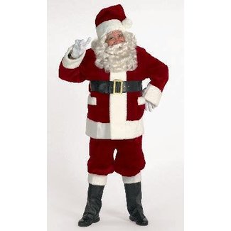 Halco Rich Burgundy Santa Suit With Outer Pockets 42-48
