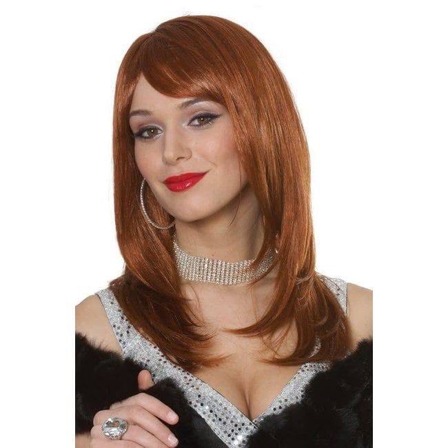 Costume Culture by Franco American Sharon Wig - Natural Red