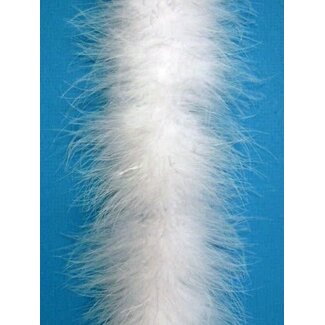 Hairbow Center Ostrich Marabou Feather Boa - 18 inch Length - White, Adult Unisex, Size: One Size