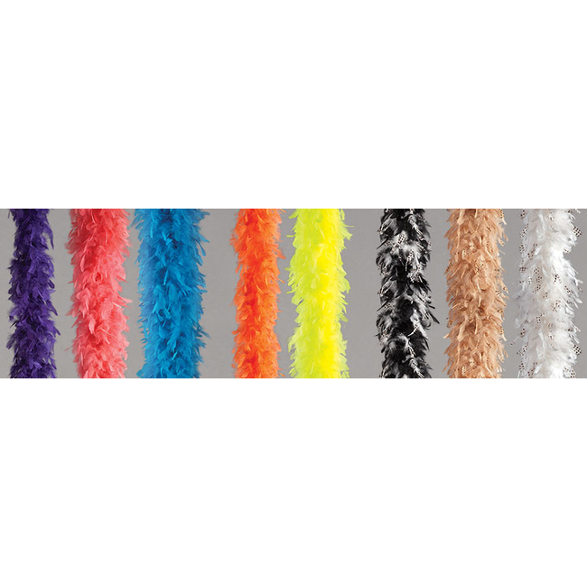 Chandelle Feather Boa Black 40 gram 2 yards