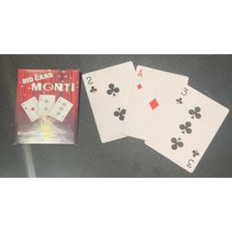 Big Card Monte - Montis 3 Card Joe