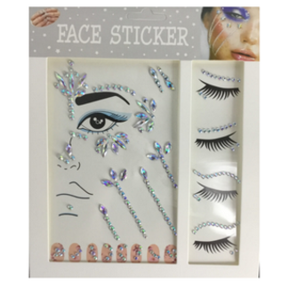 Face Sticker Eye Gems Multi Style