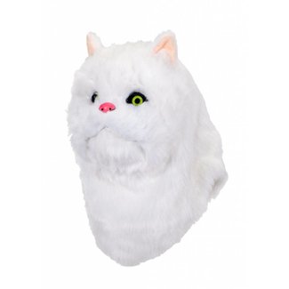 Elope White Cat Mouth Mover Mask by Elope