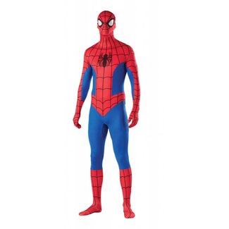 Rubies Costume Company 2nd Skin Spider-Man, Comic - Medium