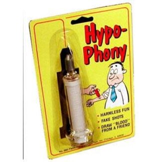 Hypo-Phony Hypodermic Needle