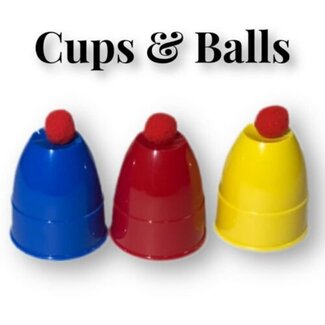 Cups And Balls 3 Color Round