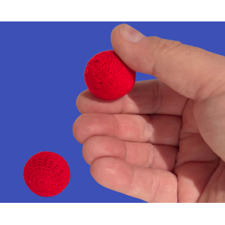 Crochet Chop Cup Balls 1 inch Pair