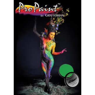 Graftobian Make-Up Company Pro Paint - Neon Radioactive, Green (Hair and Nails) 1 oz (28gm)