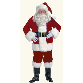 Halco Velvet Santa Suit, Deluxe - 42-48