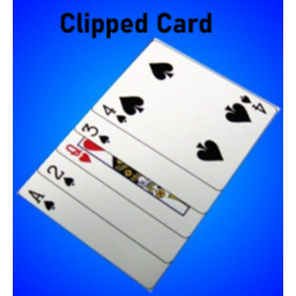 Clipped Card by Trickmaster Magic (M12)