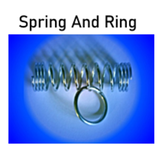 Ring And Spring - Spring Puzzle by Trickmaster Magic (M12)