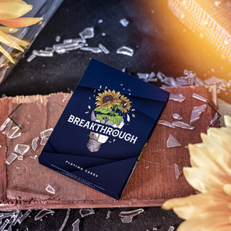 Breakthrough Blue Playing Cards