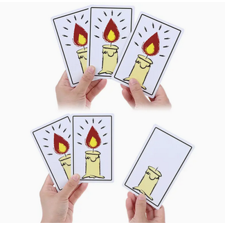 Re-Living Flame Candle Cards