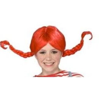 Wig Red With Poseable Braids