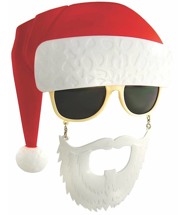 Sun-Staches Sunglasses Santa Claus Sunstaches