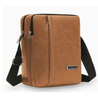 Sling Bag Light Brown  6.2 L x 3.5 W 8.26 H inch