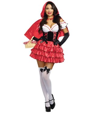 Dreamgirl International Red Riding Hood, Med 6-10 by Dreamgirl