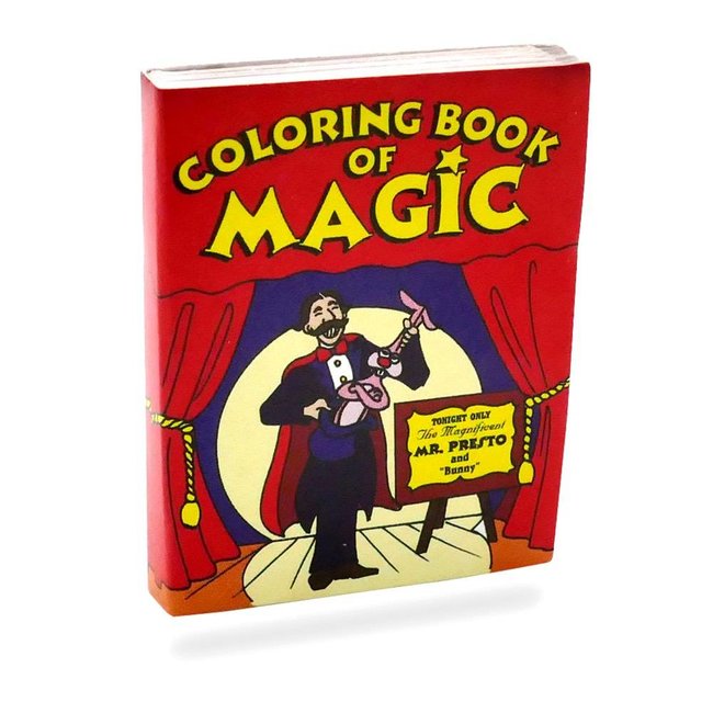 Coloring Book, Very Tiny 1.25 x 1.75 in. By Magic Makers