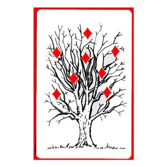 Tree of Diamonds Card by Royal Magic