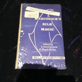 Book - USED Marconick's Silk Magic by Lewis Ganson and Hugh Miller