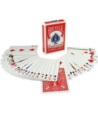 Ronjo Invisible Deck Bicycle - Red (C4/1024)