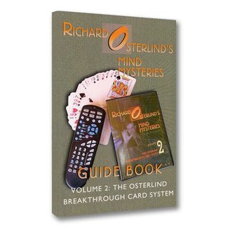 Book - Mind Mysteries Guide Book Vol. 2: The  Breakthrough Card System by Richard Osterlind (M7)