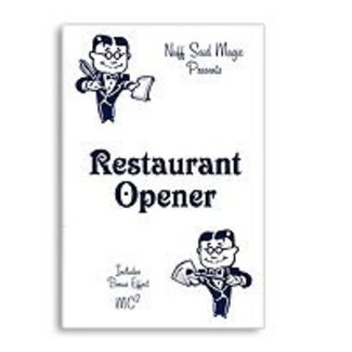 Card - Restaurant Opener, Blue (M10)