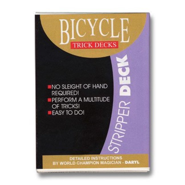 Stripper Deck Bicycle - Red (m12)