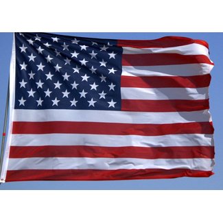 American Flag 3' x  5' - Polyester by Nabco Banner