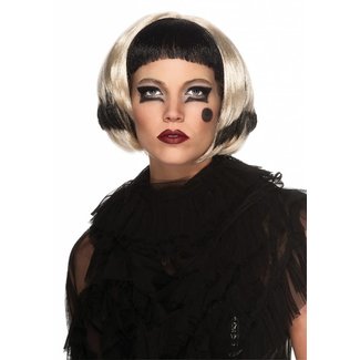 Rubies Costume Company Lady Gaga - Black and Blonde Wig