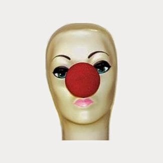 Red Sponge Clown Nose 2 inches by Magic By Gosh