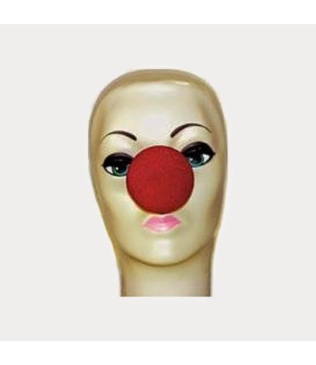 Red Sponge Clown Nose 2 inches by Magic By Gosh