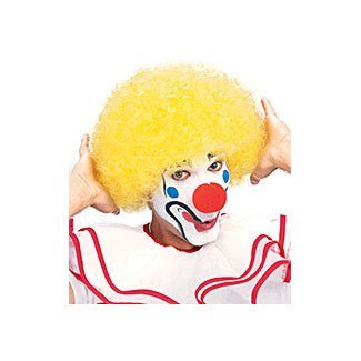 Costume Culture by Franco American Yellow Clown Afro Wig econo