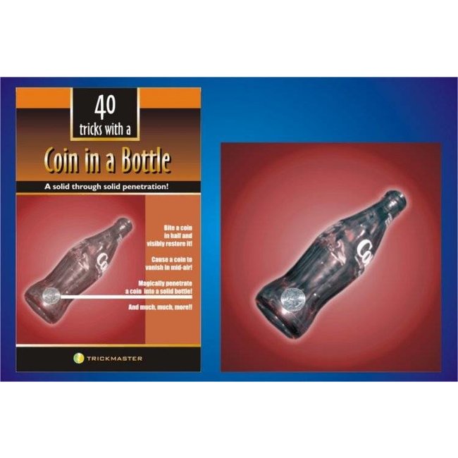 40 Tricks w/ Coin in a Bottle by Trickmaster Magic (M12)