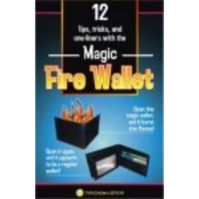 Magic Fire Wallet by Trickmaster Magic (M10)