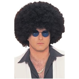 Costume Culture by Franco American Jumbo Afro, Black - Wig