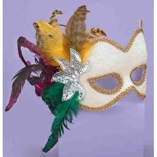 Forum Novelties Carnivale Mask - White Female