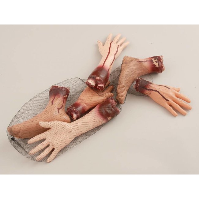 Forum Novelties Bag Of Body Parts, Plastic