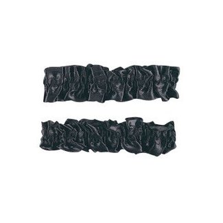 Forum Novelties Garter Armbands - Pair, Black