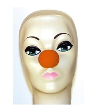 Red Sponge Clown Nose 1 1/2 inches by Magic By Gosh