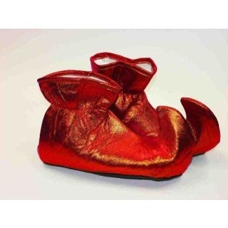 Forum Novelties Elf Shoes - Slippers Red (C15)