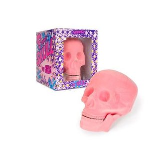 Pink Flocked Skull for Girls by Accoutrements