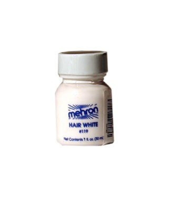 Mehron Hair White 1 Oz Ronjo Magic Costumes