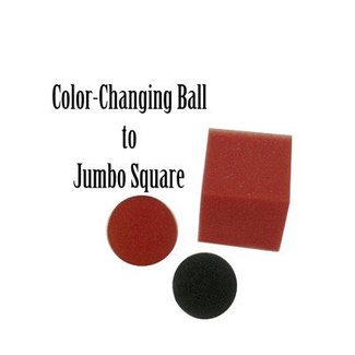 Color Changing Ball to Jumbo Square by Magic By Gosh(M13)