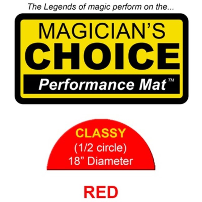 Ronjo Performance Mat Classy, Flame Red