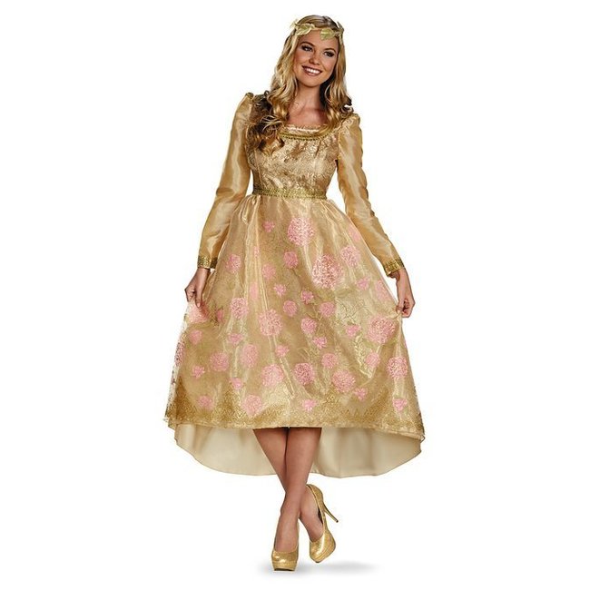 Disguise Aurora Coronation Gown Adult Deluxe Size 8-10