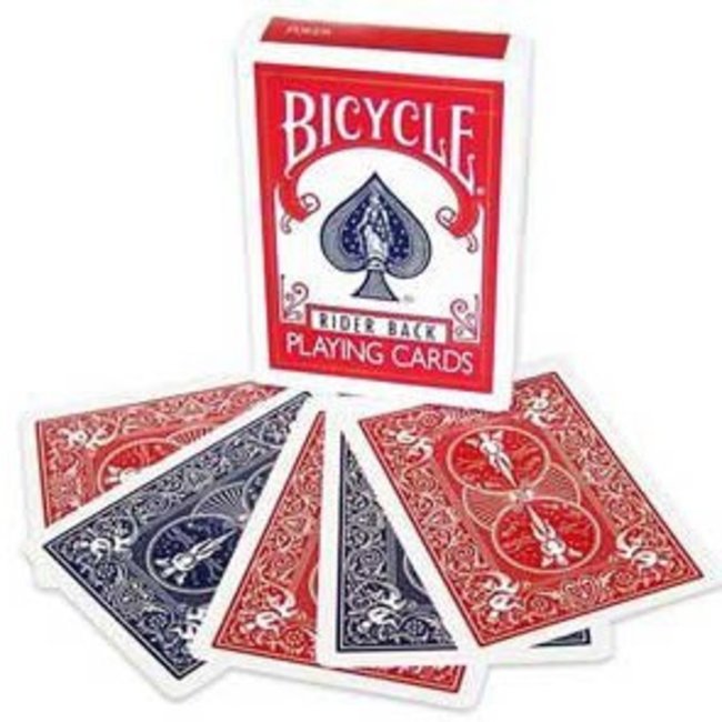 United States Playing Card Compnay Double Back Bicycle Cards, Blue and Red - Card M10